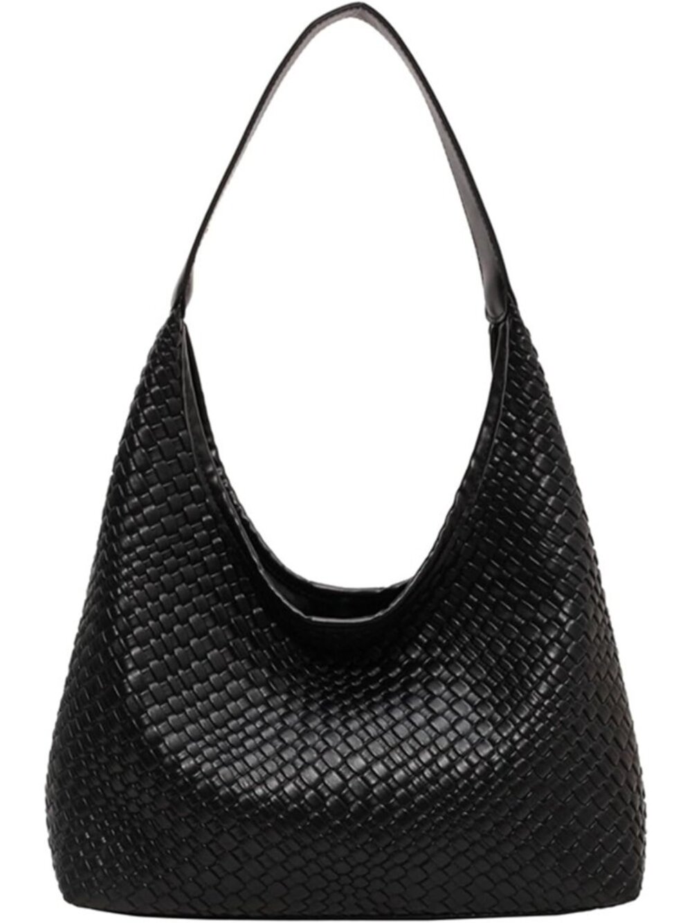 Stylish Vegan Leather Tote Bag for Women - Large Capacity Hobo Shoulder Handbag